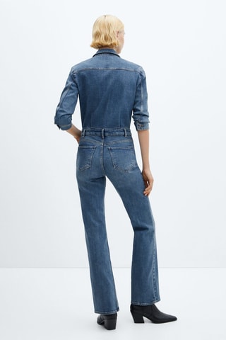 Combi-pantalon en jean Bleu