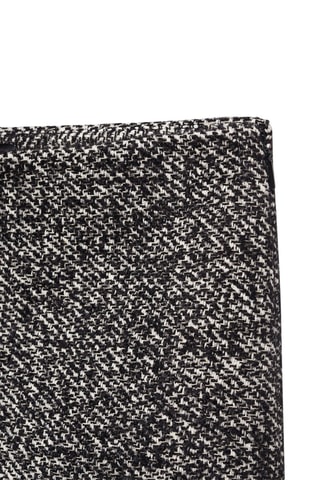 Minijupe jaspée - Noir