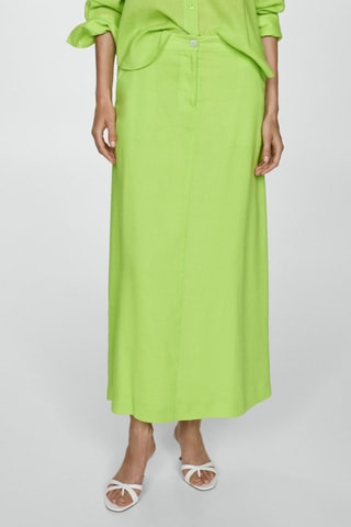 Jupe longue Lyocell - Vert