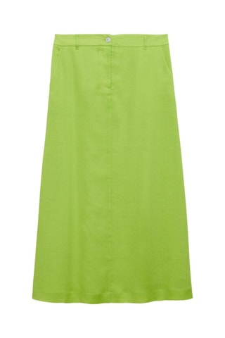 Jupe longue Lyocell - Vert