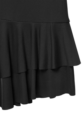 Jupe bas asymétrique - Noir