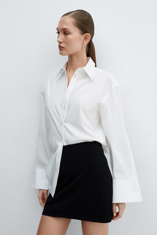 Minijupe ajustée - Noir