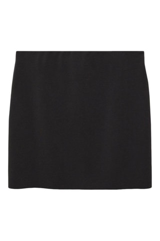 Minijupe ajustée - Noir