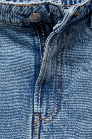 Jupe midi en jean - Bleu