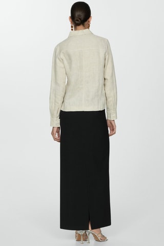 Jupe crayon longue - Noir