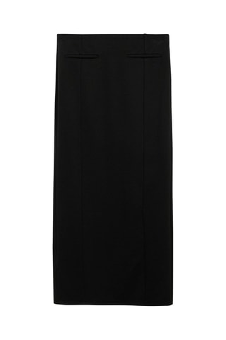 Jupe crayon longue - Noir