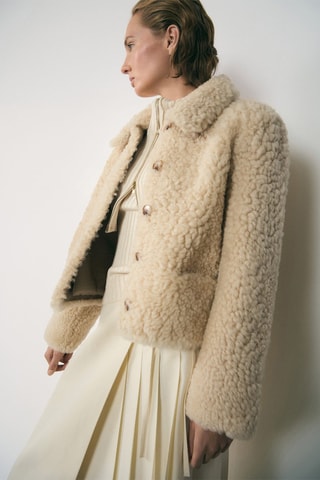 Jupe Lyocell noeud - Écru