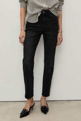 Jean Newmom confort taille haute - Noir