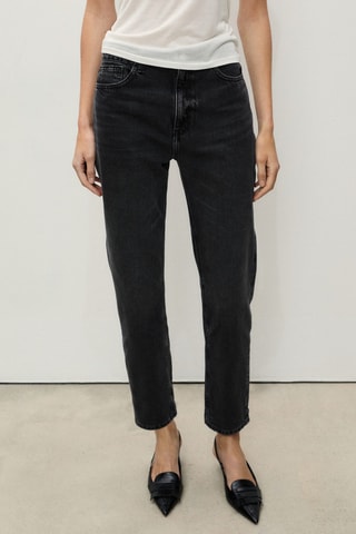 Jean Mom2000 mom taille haute - Noir