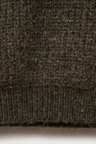 Crop top maille - Kaki