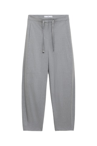 Pantalon de jogging cordon - Gris