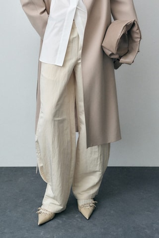 Pantalon de jogging pinces - Ecru