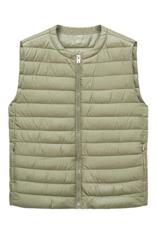 Gilet matelassé - Vert clair