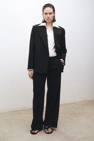 Jean Wideleg pinces - Noir