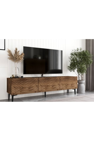 Meuble TV 3 abattants Felix - 160 x 44,1 x 31,4 cm