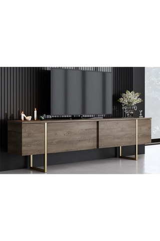 Ensemble meubles de salon - 90 x 39 x 40 / 180 x 50 x 30 / 160 x 80 x 35 cm