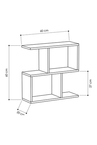 Table d'appoint Mania - 60 x 60 x 20 cm