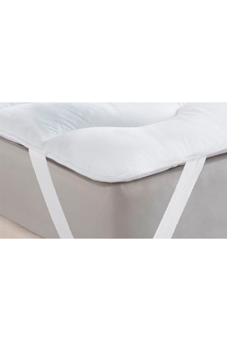 Surmatelas 1000GSM plumes d'oie anti acariens 80x200cm