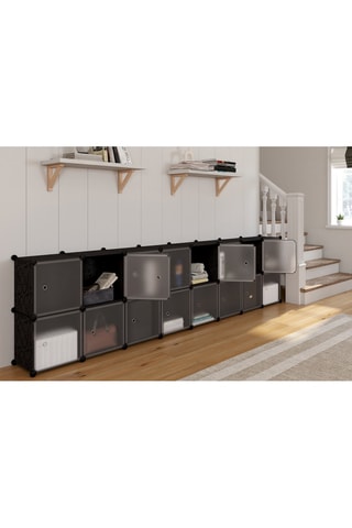 Armoire de rangement multifonction 16 cubes