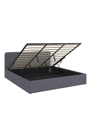 Lit-coffre avec sommier en bois Louise - Couchage 180 x 200 cm