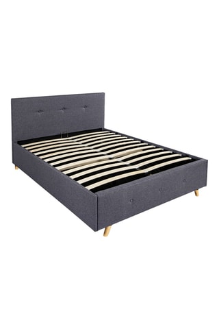 Lit-coffre avec sommier Luléa - Couchage 140 x 190 cm