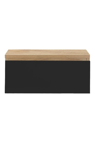 2 tables de chevet suspendues 1 tiroir Tom - 40 x 18 x 30 cm