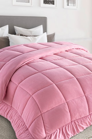 Couette extra chaude réversible polyester 400 g/m²