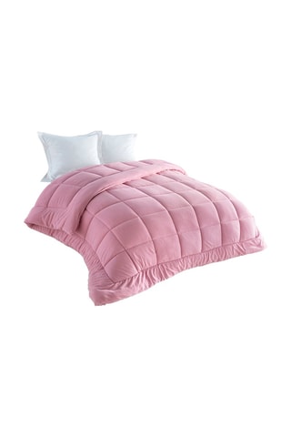 Couette extra chaude réversible polyester 400 g/m²