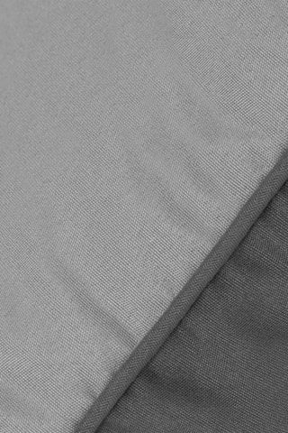 Couette chaude réversible bicolore grise 200x200cm - microfibres 300 g/m2 + 2 oreillers mi-ferme