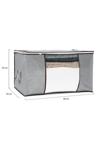 3 housses de rangement grand format  - Gris foncé - 90 l