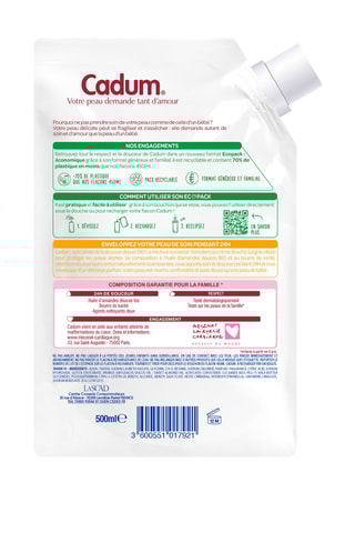 Creme de duche Surgras - Peles secas - 500 ml