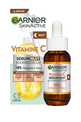 Sérum noite Vitamina C Booster de brilho - 30 ml