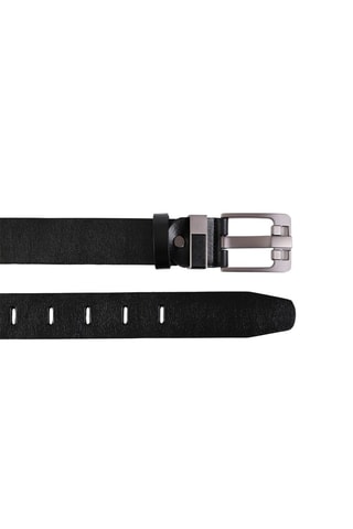 Cinto em couro - Preto