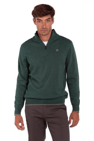 Camisola - Verde-escuro