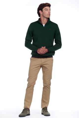 Camisola - Verde-escuro