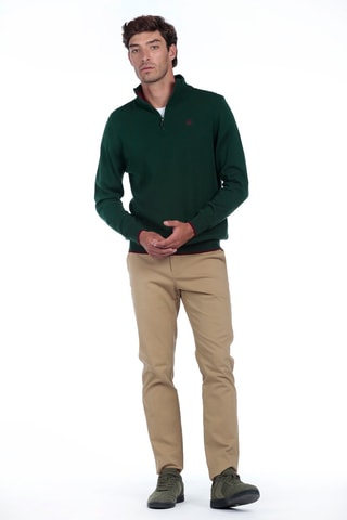 Camisola - Verde-escuro