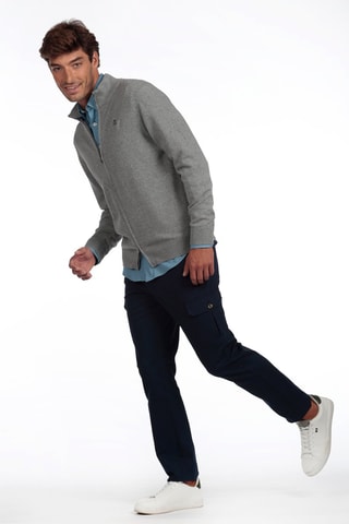 Casaco de malha - Cinzento