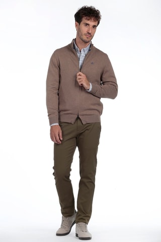 Casaco de malha - Camel