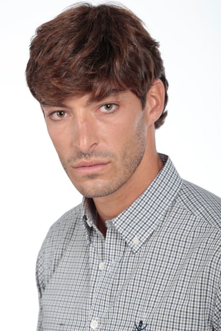 Camisa - Azul e verde