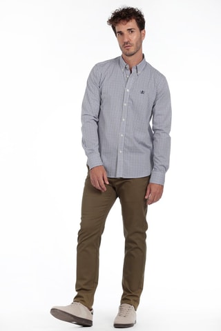 Camisa - Azul e verde