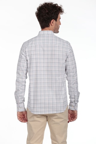 Camisa - Branco e bege