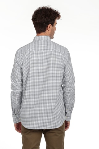 Camisa - Branco e verde