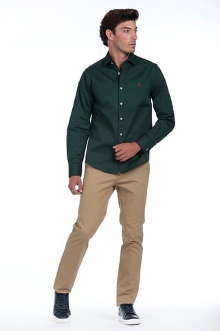 Camisa - Verde-escuro