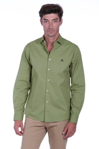 2 camisas - Verde e azul