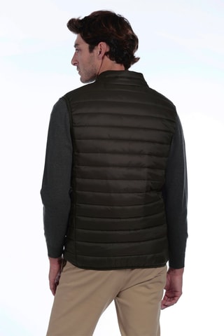 Colete acolchoado - Caqui