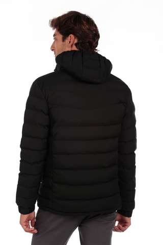 Blusão com capuz - Preto