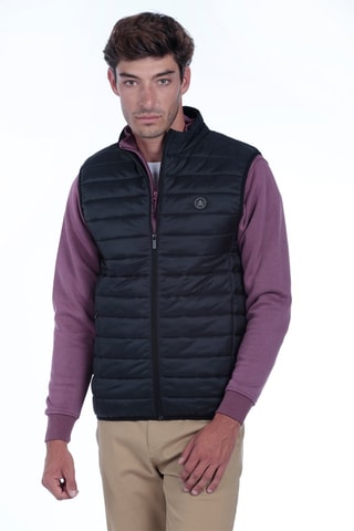 Colete acolchoado - Preto