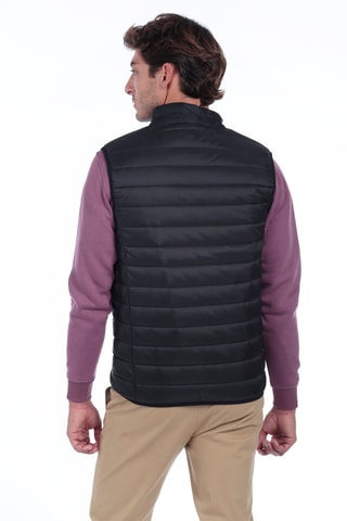 Colete acolchoado - Preto