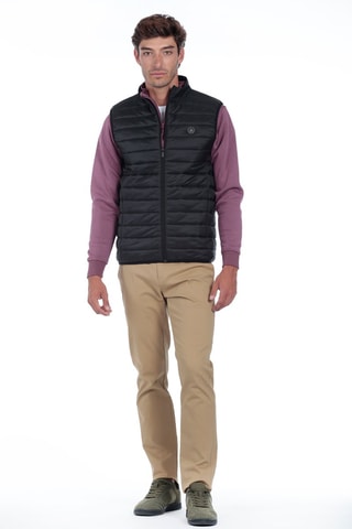 Colete acolchoado - Preto