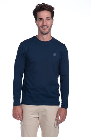 2 t-shirts - Azul-marinho e cinzento-claro